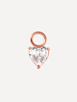 5,5x5,5mm Sincere Love Ohrring-Charm