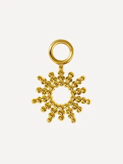 10,2x9,5mm Sunray Ohrring-Charm