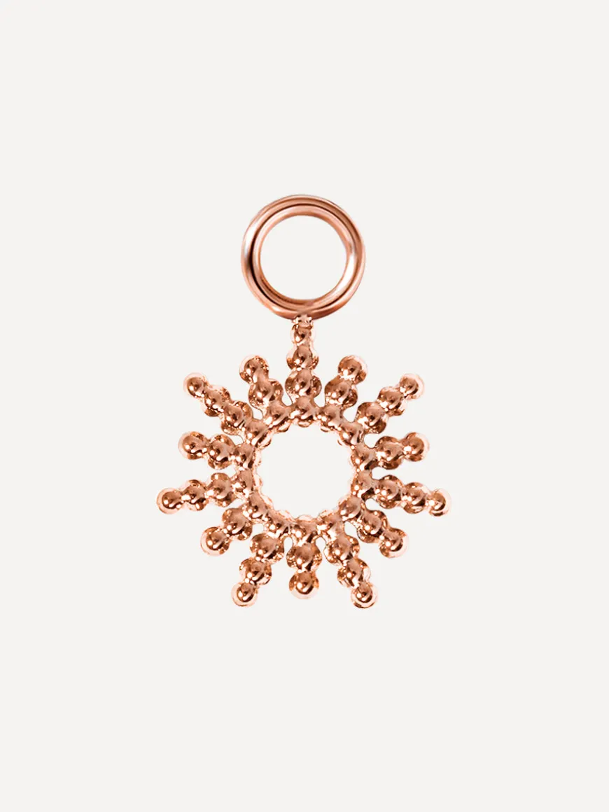 10,2x9,5mm Sunray Ohrring-Charm