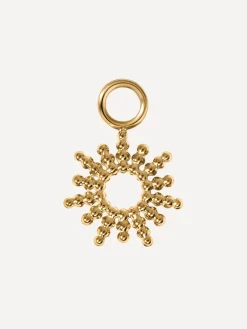 10,2x9,5mm Sunray Ohrring-Charm