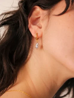 7,4x11,2mm Twilight Pearl Ohrring-Charm