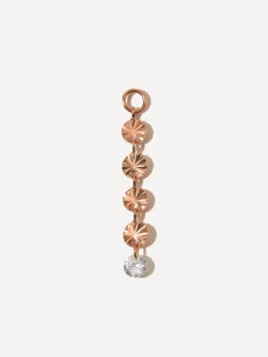 34x5mm Twinkling Glow Ohrring-Charm