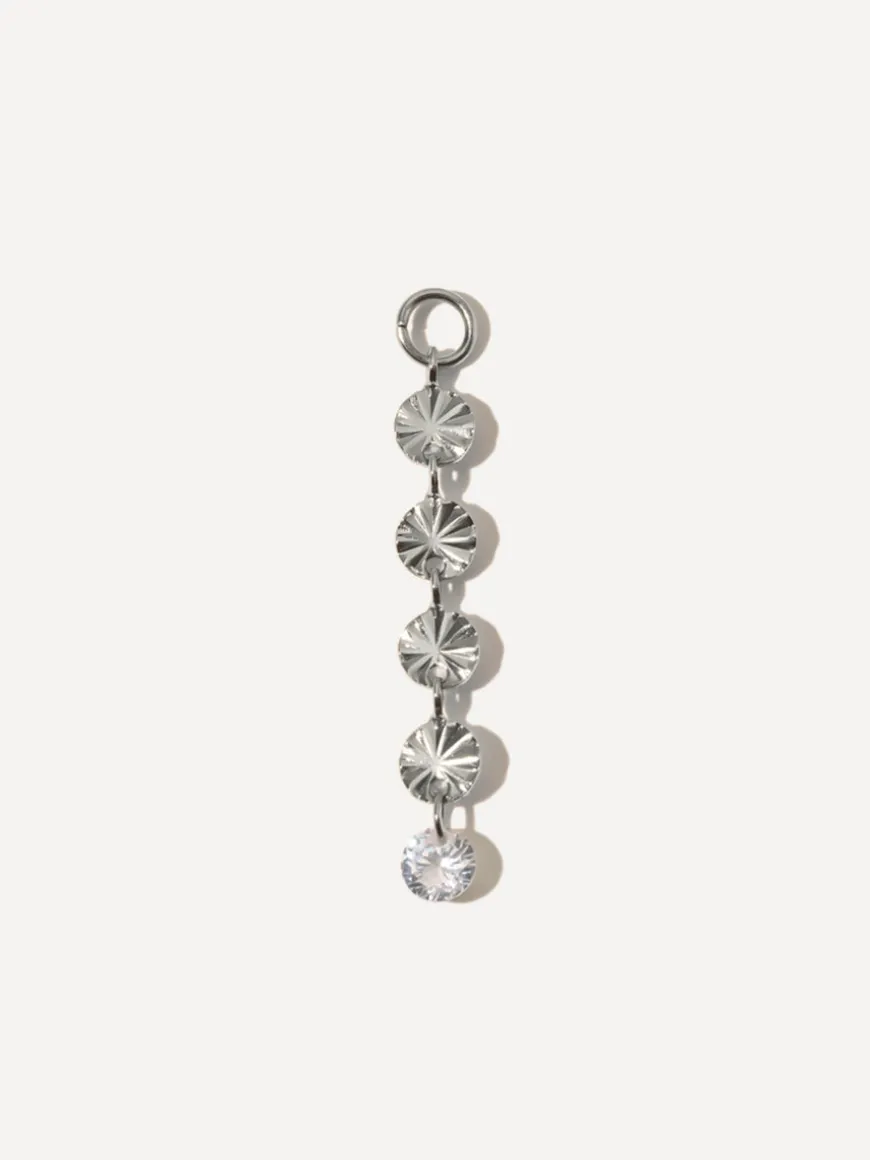 34x5mm Twinkling Glow Ohrring-Charm