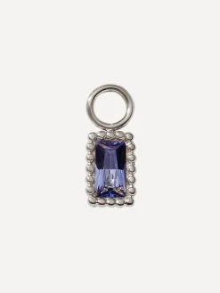 7x5mm Violet's Dream Ohrring-Charm