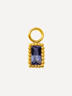 7x5mm Violet's Dream Ohrring-Charm