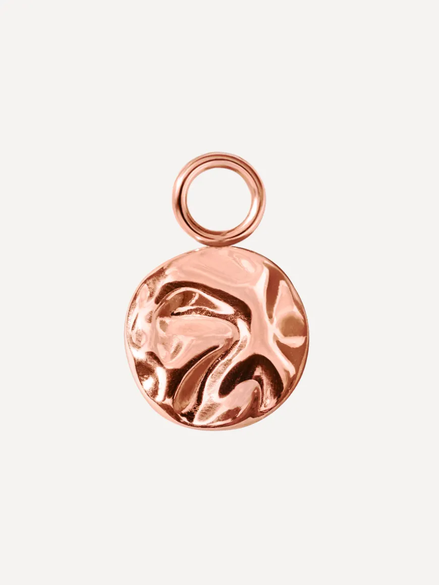 8,8x8,8mm Wave Gleam Ohrring-Charm