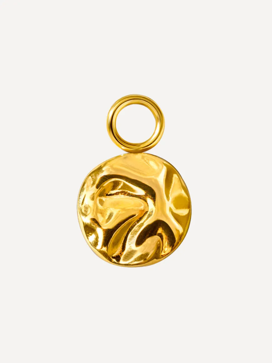8,8x8,8mm Wave Gleam Ohrring-Charm